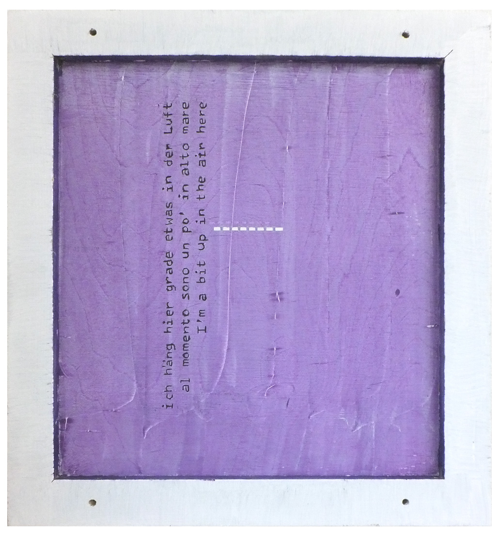 ich häng hier grade etwas in der Luft