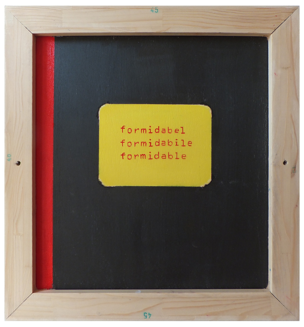 formidabel formidabile formidable